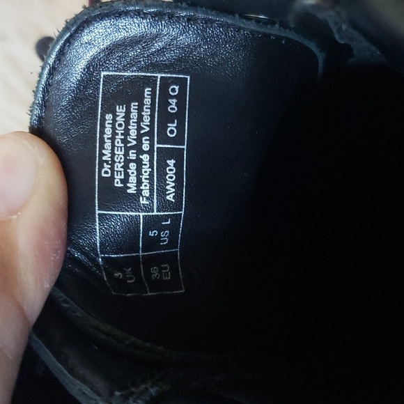 Dr. Martens Persephone Buttero Lace-Up Ankle Boot black size 5 - Picture 8 of 11